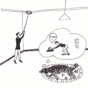 Sometimes I Wish I Were A Dog - #Inktober 29