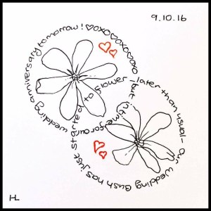 Wedding Bush - #Inktober2016