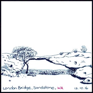 London Bridge, WA - #Inktober2016