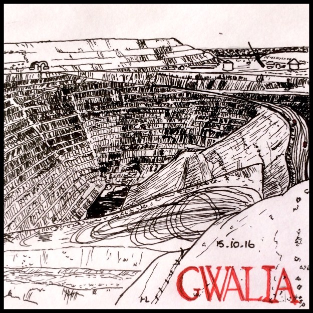 Gwalia Gold Mine - #Inktober2016