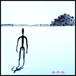 Lake Ballard - #Inktober2016