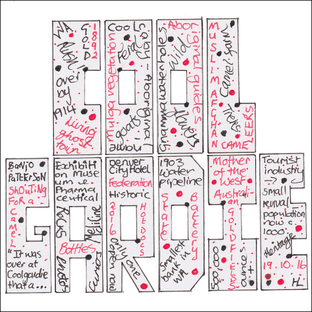 Coolgardie, WA - #Inktober2016