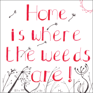 Home Is - #Inktober 2016