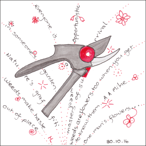 The Party Is Over - #Inktober2016