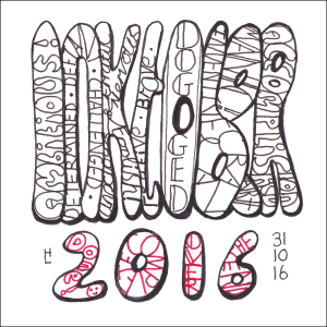 Well I Showed Up! - #Inktober2016