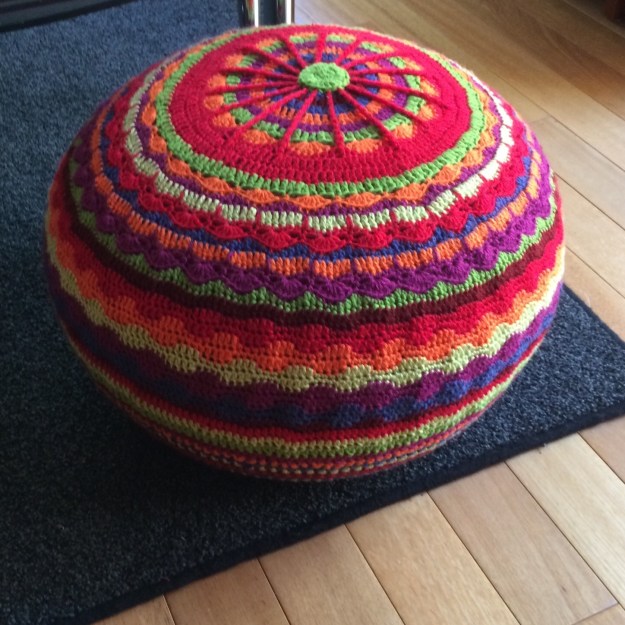 Footstool cover