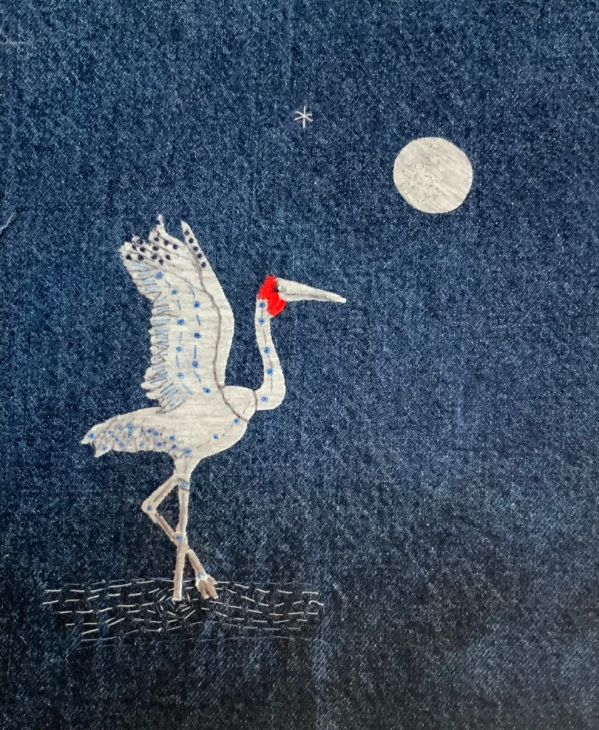 Broome Brolga Dancing In The Moonlight